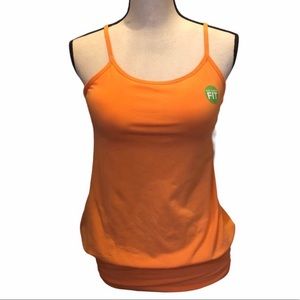 GAIAM Dream Yoga Keyhole Racerback Tanes